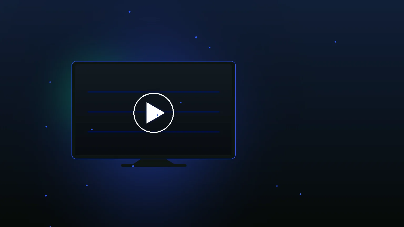 Écran de télévision affichant une interface de chaînes IPTV dans un salon
