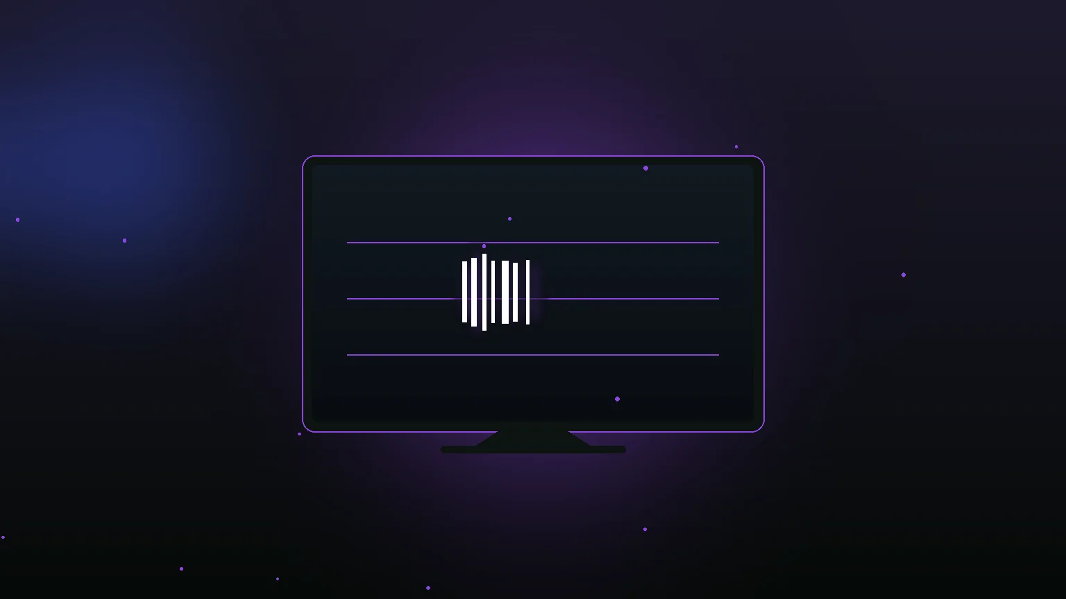 Écran d'ordinateur affichant une liste de chaînes de streaming