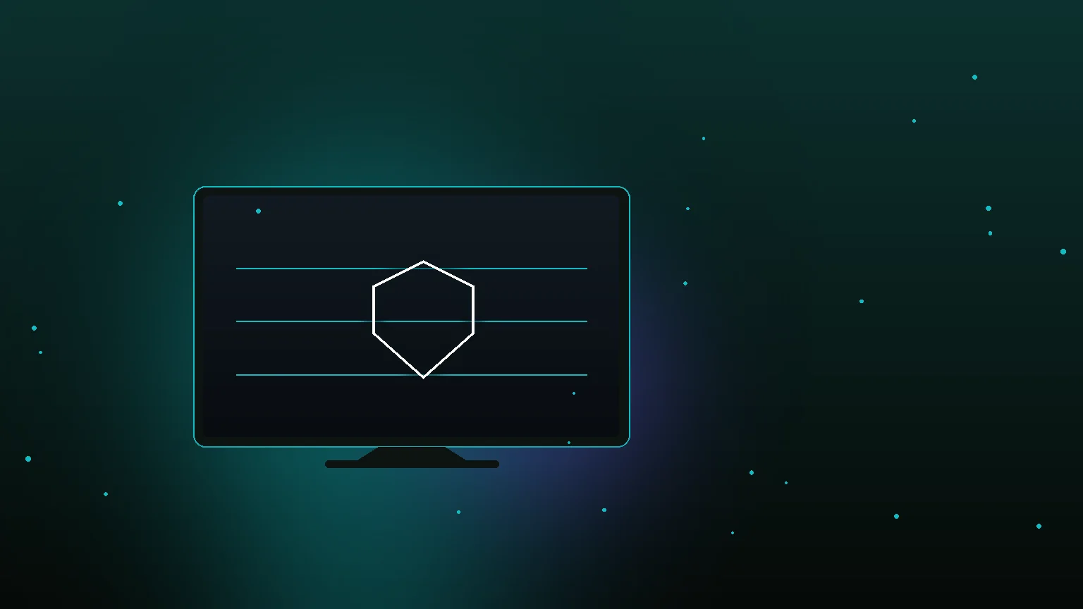 Télécommande posée devant un téléviseur affichant une interface de streaming IPTV