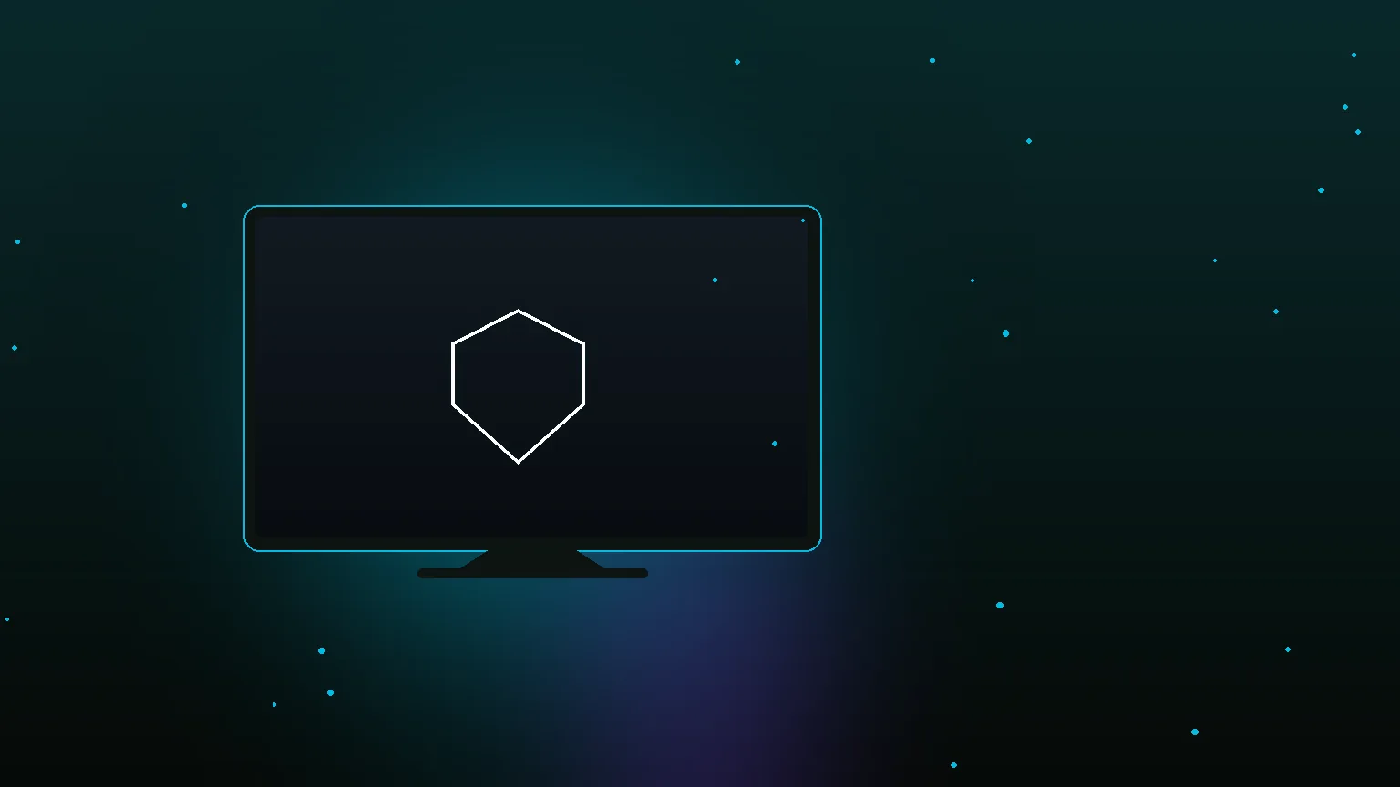 Écran de téléviseur affichant une interface d'application IPTV avec une grille de chaînes