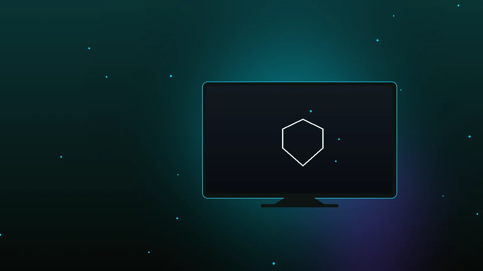 Télévision moderne dans un salon affichant une interface de service IPTV
