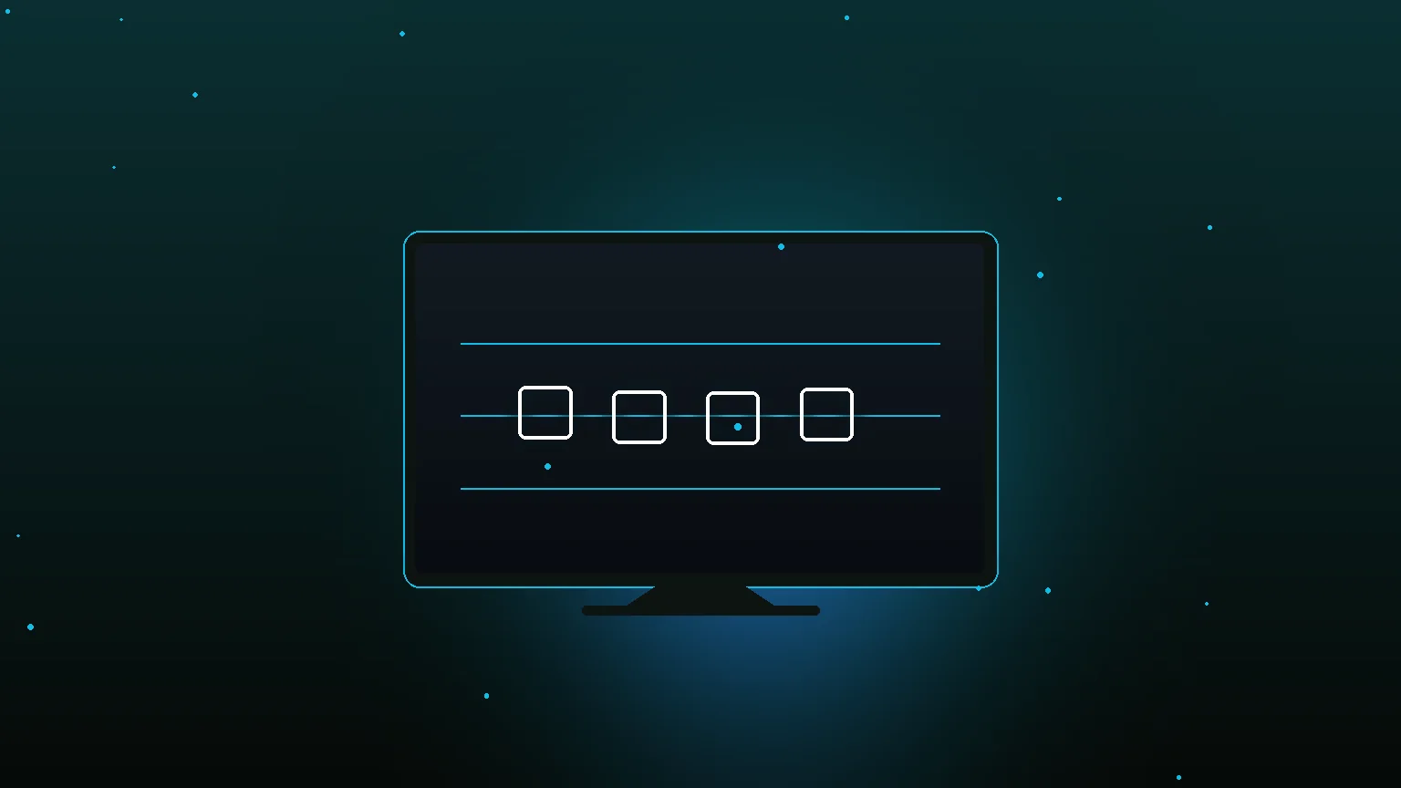 Interface d'une application de lecture IPTV affichant un match de sport en direct sur un écran